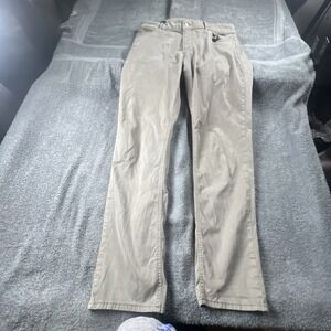 Peter Millar Crown Crafted Pant Men 35x32 Olive Tencel 5-Pocket Performance Golf